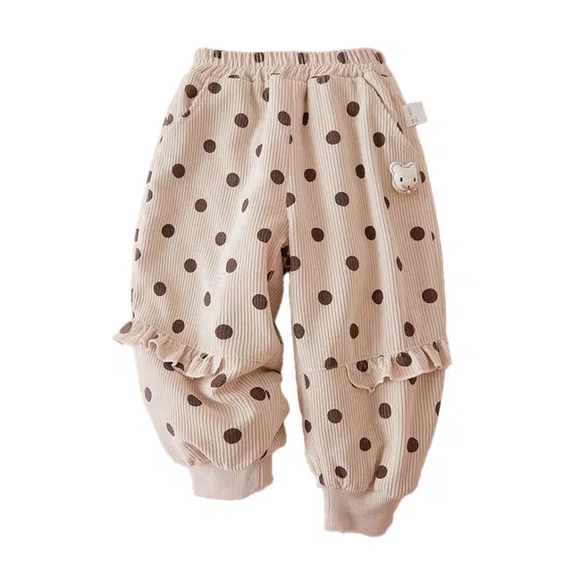 十月妈咪 加厚束脚透气舒适长裤 中小童