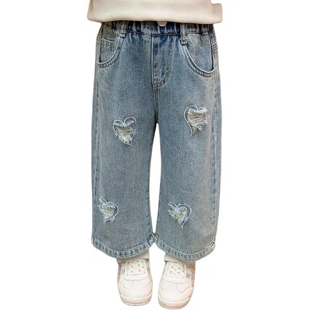 棉基因长裤 休闲时尚潮流 图片色 中小童