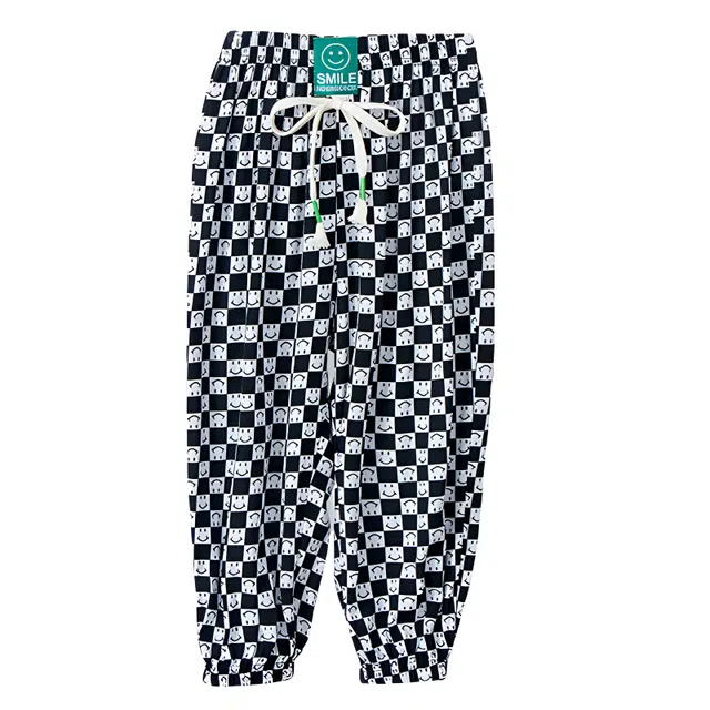 棉基因长裤 拼色时尚百搭潮流 中小童