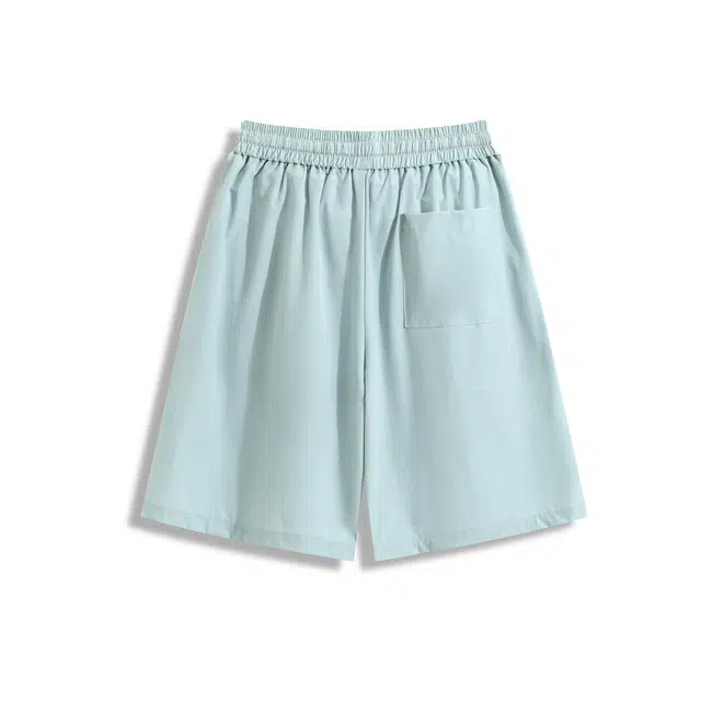 欧路得 美式透气速干工装网眼宽松运动裤夏季薄款直筒五分中裤休闲短裤 男款