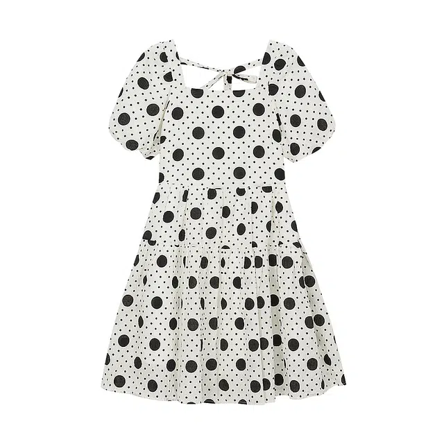 美特斯邦威 舒适时尚休闲百搭短袖连衣裙 女款