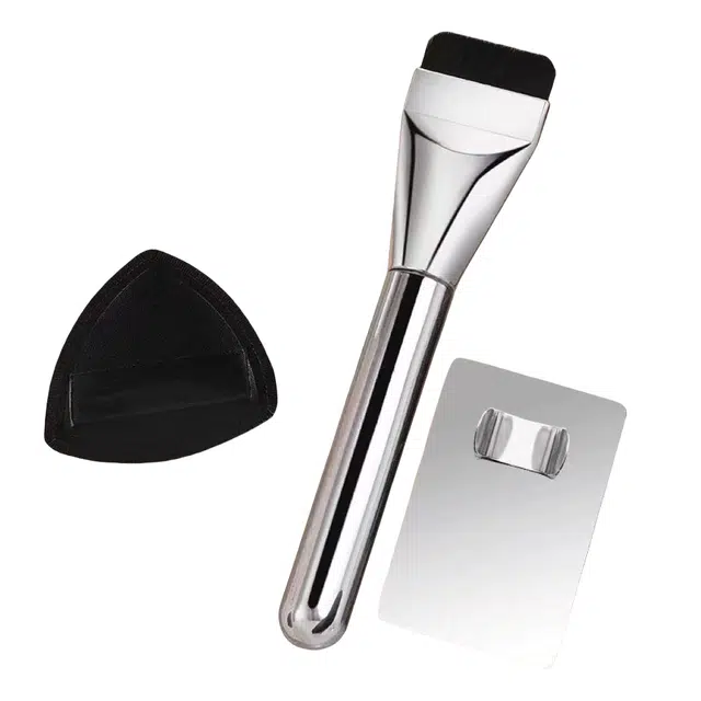 计轩 无暇底妆组合黑凤梨粉扑粉底刷化妆工具 服帖轻薄