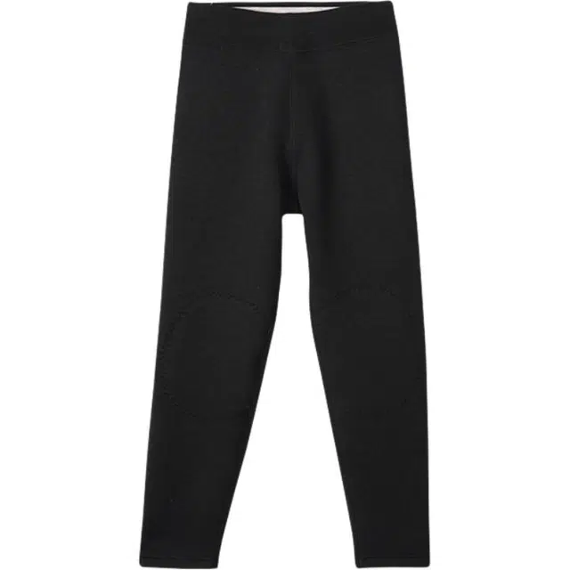 久岁伴 保暖柔软舒适长裤 深灰青少年