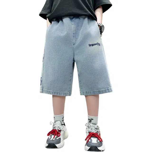 雅鹿 百搭时尚简约短裤 儿童款