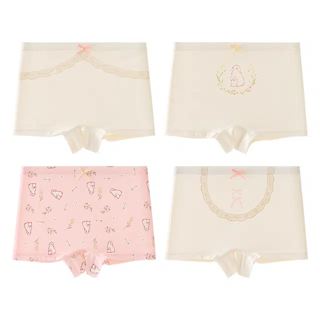 棉奇熊 时尚亲肤透气冰丝内裤儿童款