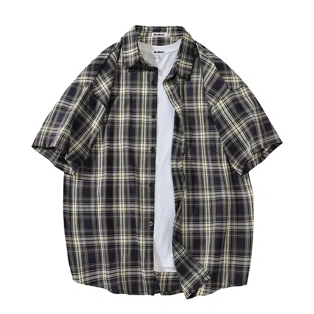 BRUMAIRE Plaid Shirt