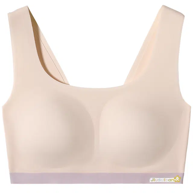 久岁伴 无痕美背透气发育内衣 青少年