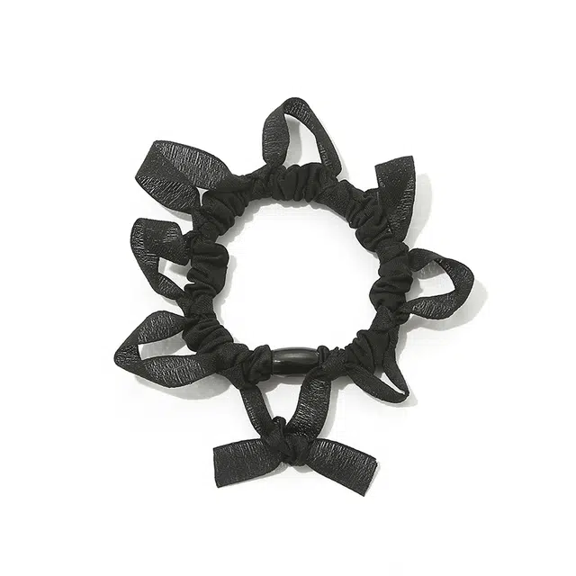 如花梦 简约蝴蝶 布艺 头绳 女款