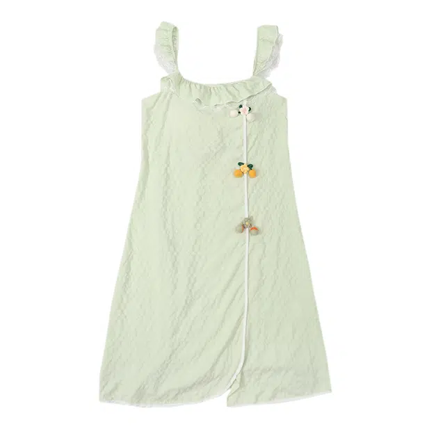 好福份 带胸垫简约温柔时尚无袖吊带睡裙 女款