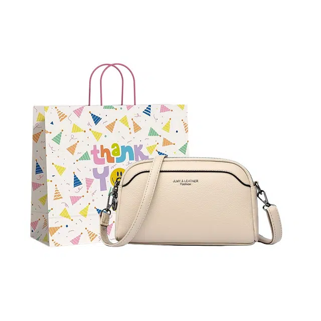 三只小鸭 女包高级感小方包 女百搭通勤软包斜挎包 优质面料 单肩包 常规 女款 白色/卡其色/黑色/灰色/蓝色/红色