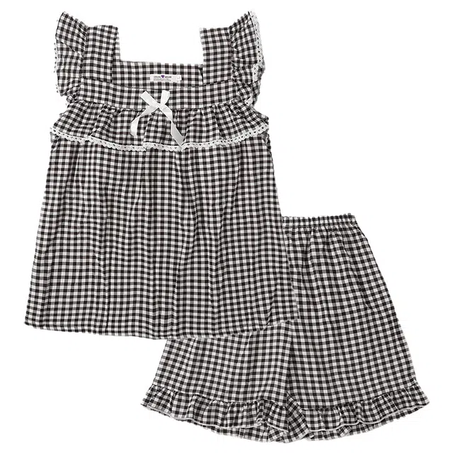 好福份 带胸垫方领无袖温柔活力家居服睡衣套装 女款