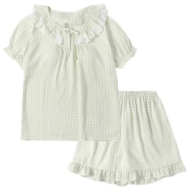 好福份 带胸垫温柔可爱家居服睡衣套装 女款