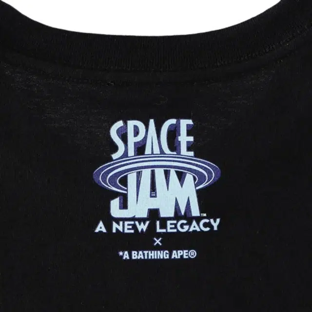 A BATHING APE x SPACE JAM logoT