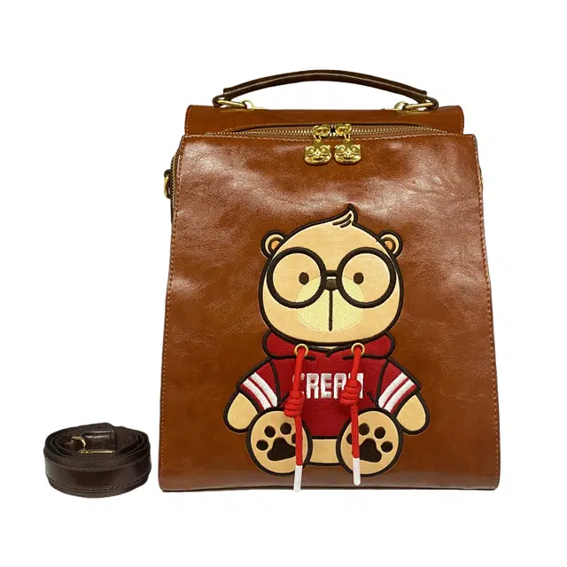 CREAM BEAR ins PU