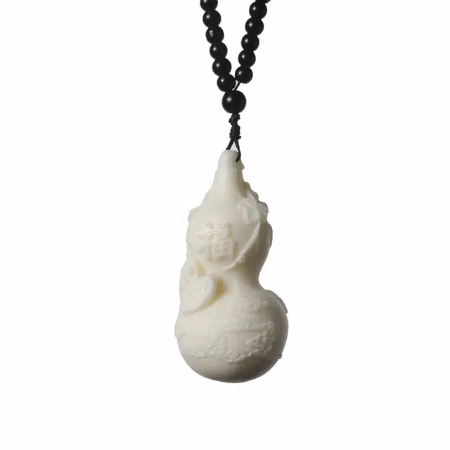 灵晔 新中式国潮文玩盘玩高级感好运莲莲诸事顺利平安顺遂招财纳福考试考公考研上岸 象牙果 手把件 男女同款情侣款