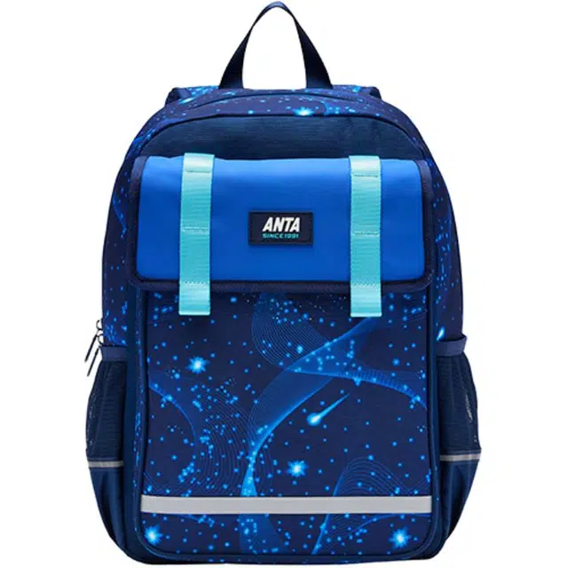 安踏儿童 轻量潮流时尚大容量双肩书包 织物 学生包 儿童款 多色