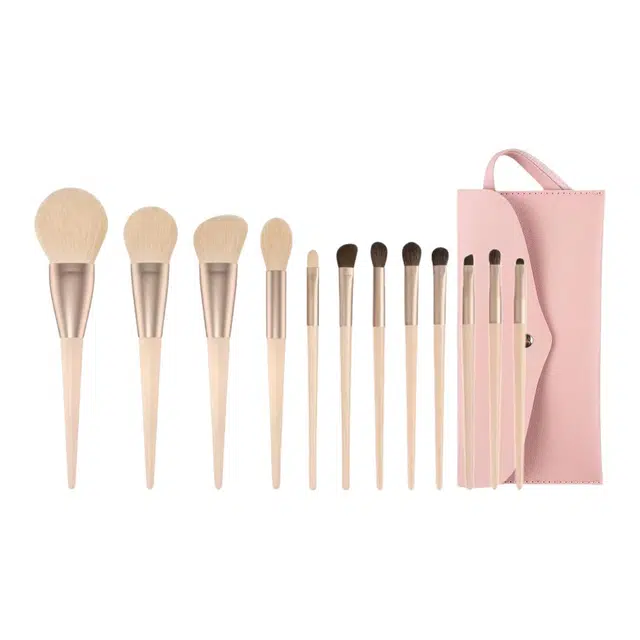 未来枫情  莫兰迪化妆刷套刷 贴合轮廓 软动物毛玉米丝