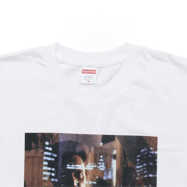 Supreme SS19 Christopher Walken King Of New York Tee White T