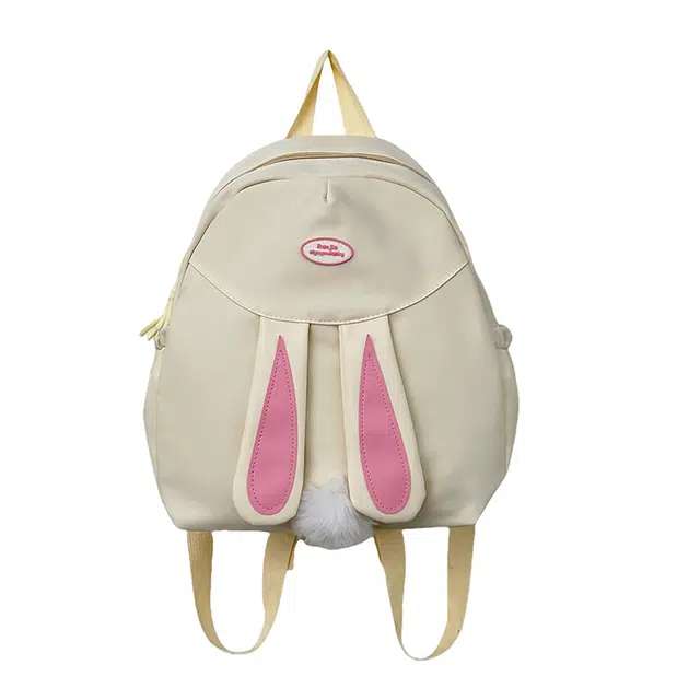 芭菲尼 学院风可爱兔子包 尼龙 双肩包 女款 多色