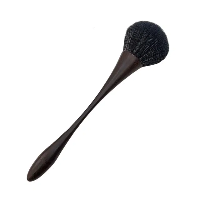 计轩  日式胡桃木色小蛮腰化妆刷 柔软