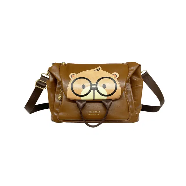 CREAM BEAR PU