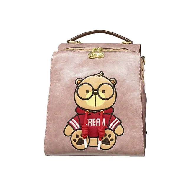 CREAM BEAR ins PU