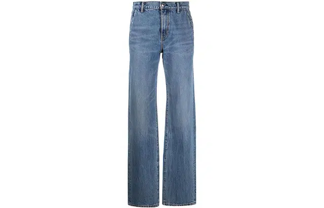 Alexander Wang SS22 Cat Whisker Logo Jeans