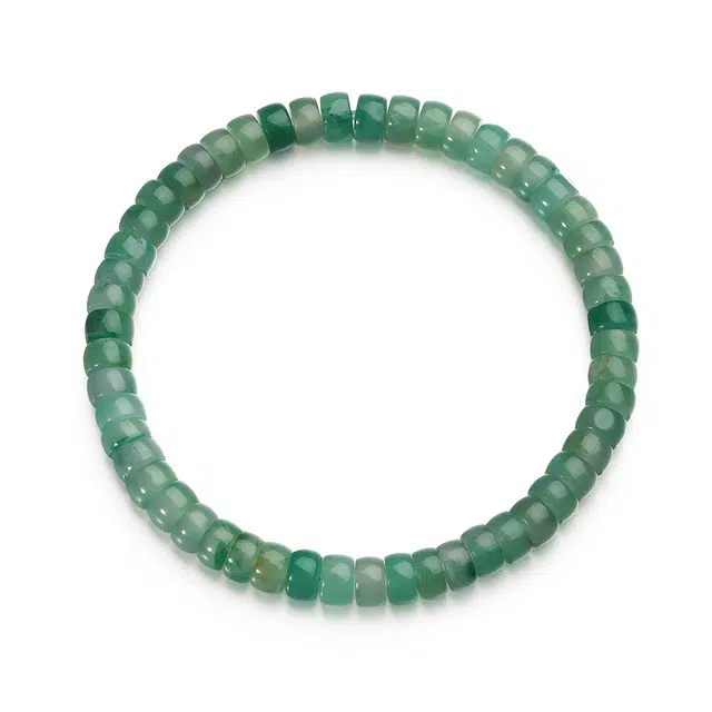 喜宝春花 飘绿桶珠 诸事喜乐国风小众新中式复古新中式百搭福禄吉祥时尚百搭好运 非洲翠 手串 男女同款情侣款