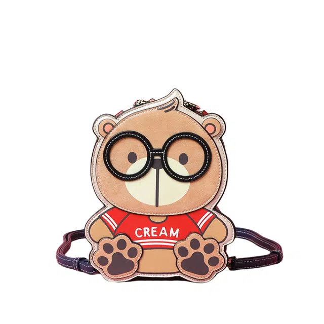 CREAM BEAR PU