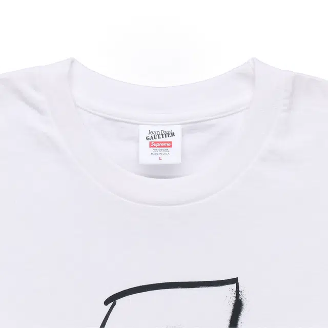 Supreme SS19 x Jean Paul Gaultier Tee White T