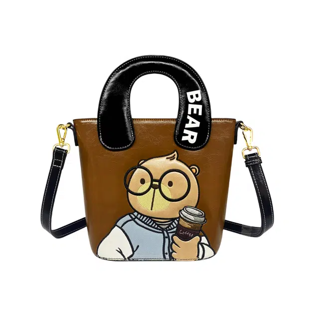 CREAM BEAR PU