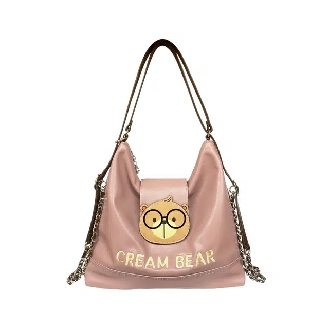 CREAM BEAR ins PU