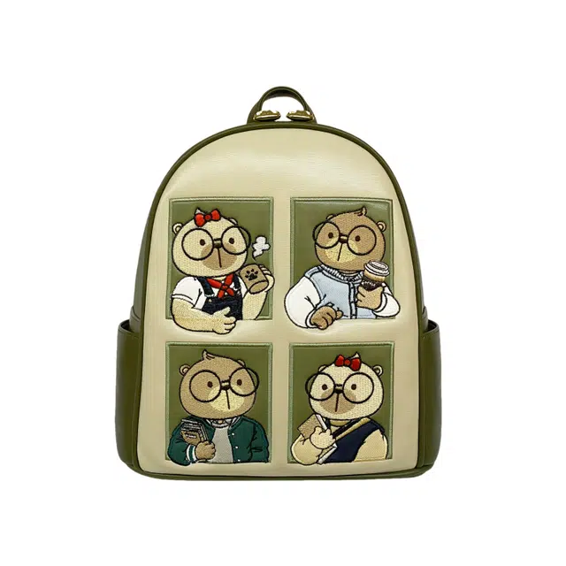 CREAM BEAR PU