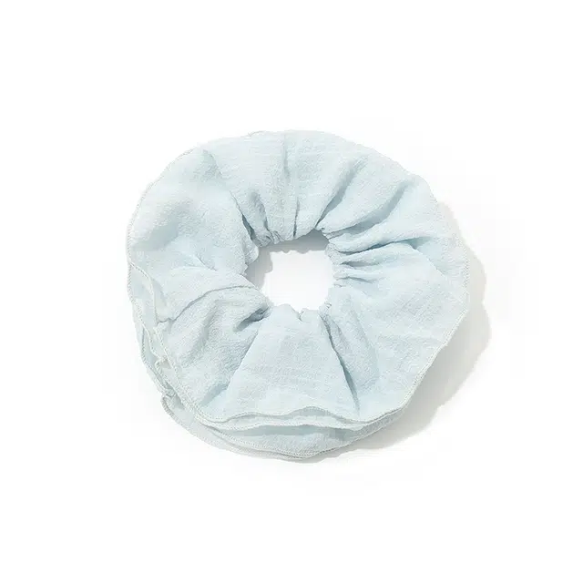 如花梦 超大头花温柔花边褶皱大肠高级感扎头发橡皮筋 布艺 头绳 女款