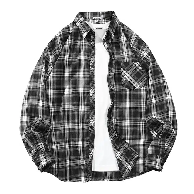 BRUMAIRE Plaid Shirt