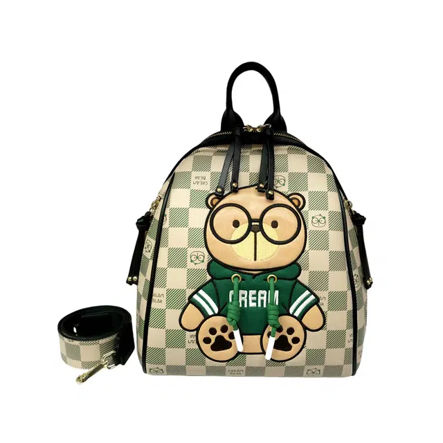 CREAM BEAR PU