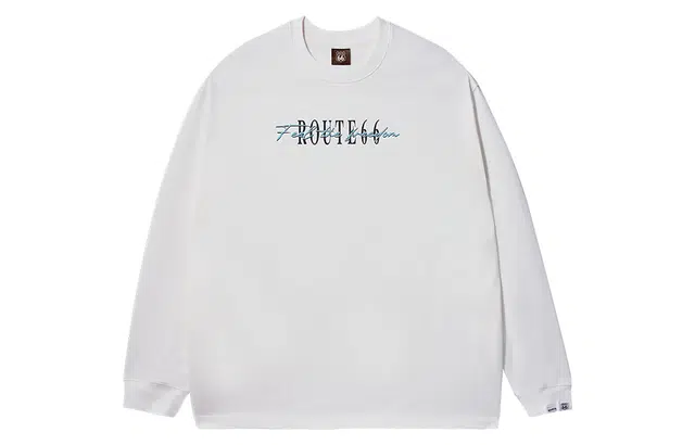 ROUTE 66 Vintage Print Long Sleeve Tee