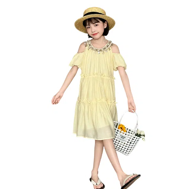 雅鹿连衣裙 个性洋气百搭无袖 儿童款