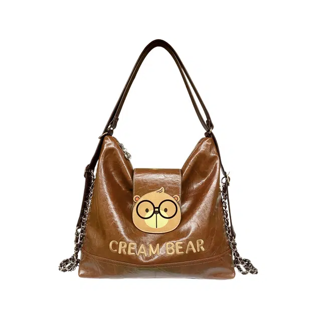 CREAM BEAR ins PU