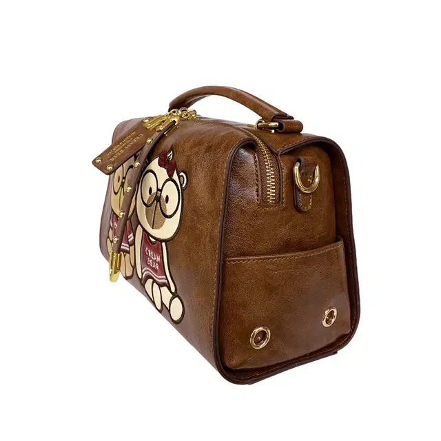 CREAM BEAR PU