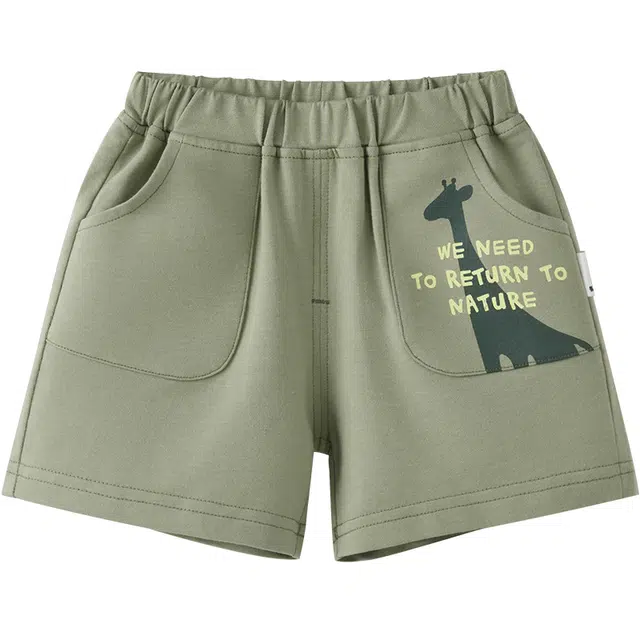 童泰 舒适百搭洋气潮流短裤 婴幼童