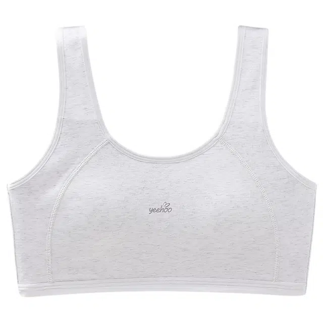 英氏 简约字母图案舒适透气亲肤发育内衣 儿童款