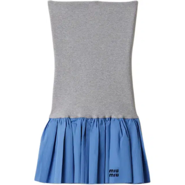 Miu Miu Colorblock Mini Dress