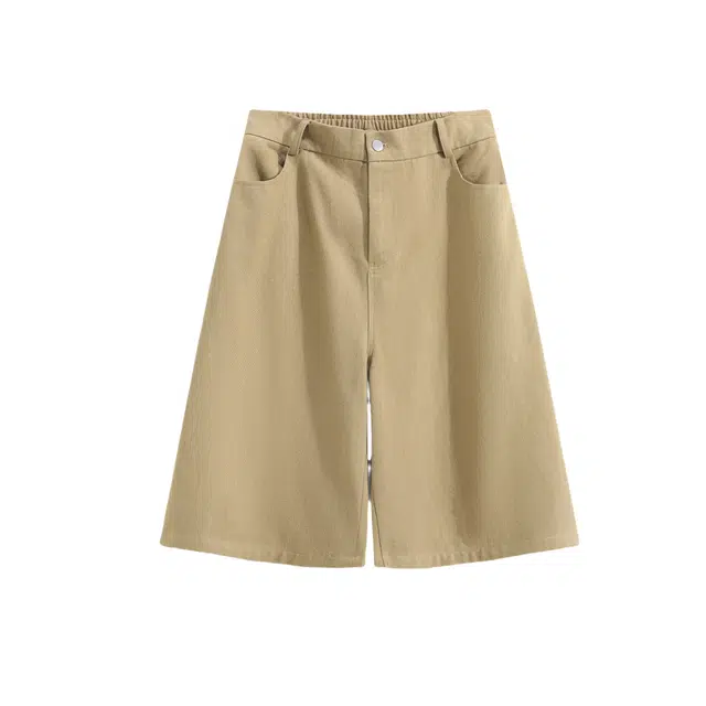 加荣 美式高街潮流七分裤宽松工装短裤 男女同款