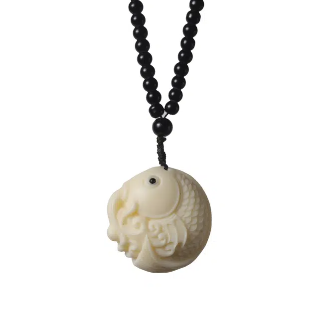 灵晔 新中式国潮文玩盘玩简约高级感好运莲莲诸事顺利平安顺遂考试考公考研上岸 象牙果 手把件 男女同款情侣款