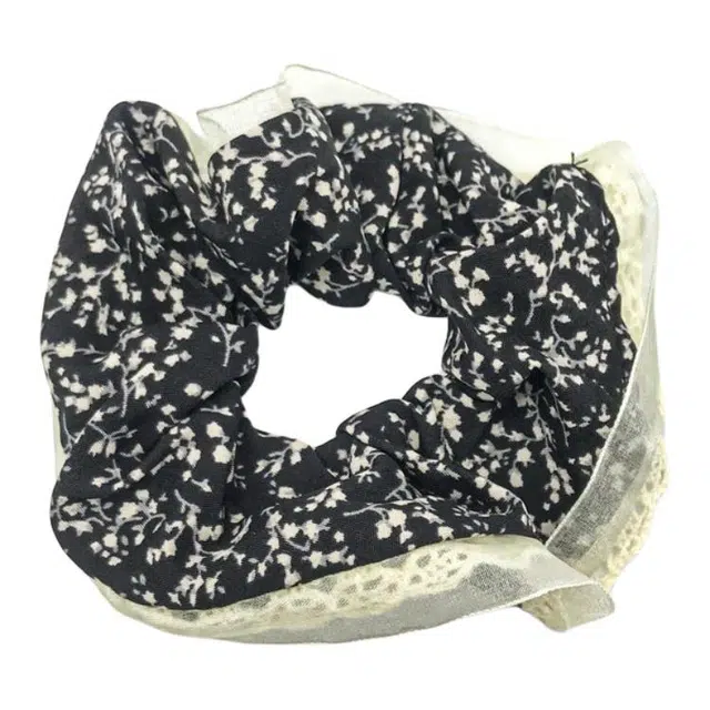 简应舒 法式优雅时尚 蕾丝 发圈 男女同款情侣款