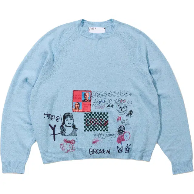 Paly Hollywood SS25 BOOZE CROOZE KNIT SWEATER