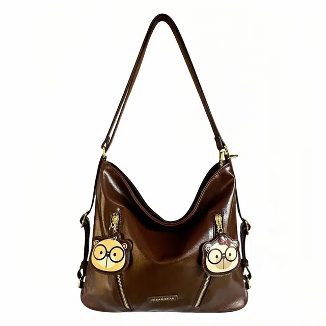 CREAM BEAR PU