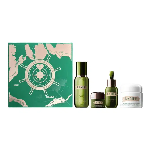 海蓝之谜 限定云绒霜精萃水以爱为航礼盒护肤套装 保湿修护 四件套