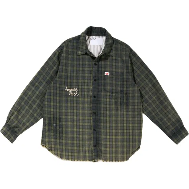 Paly Hollywood SS25 DOCKWEILER FLANNEL OVERSHIRT